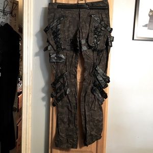 PunkRave Skull Camo DISCONTINUED Trousers